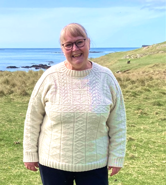 Sticka Gansey-mönster och flätor, 28-29 mars